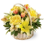 Garden Spring Basket from Backstage Florist in Richardson, Texas